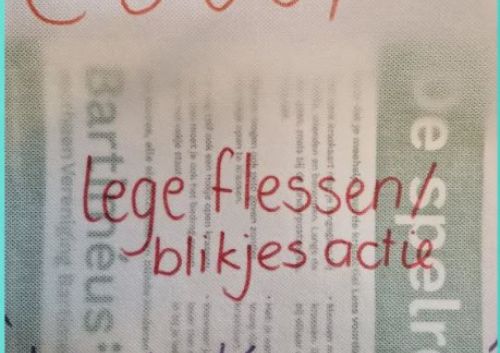 Het Kompas haalt 300 euro op voor Bartimeus Het Kompas haalt 300 euro op voor Bartimeus